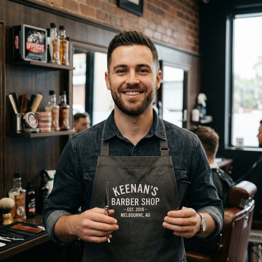 Keenan — Barber at Golden Four